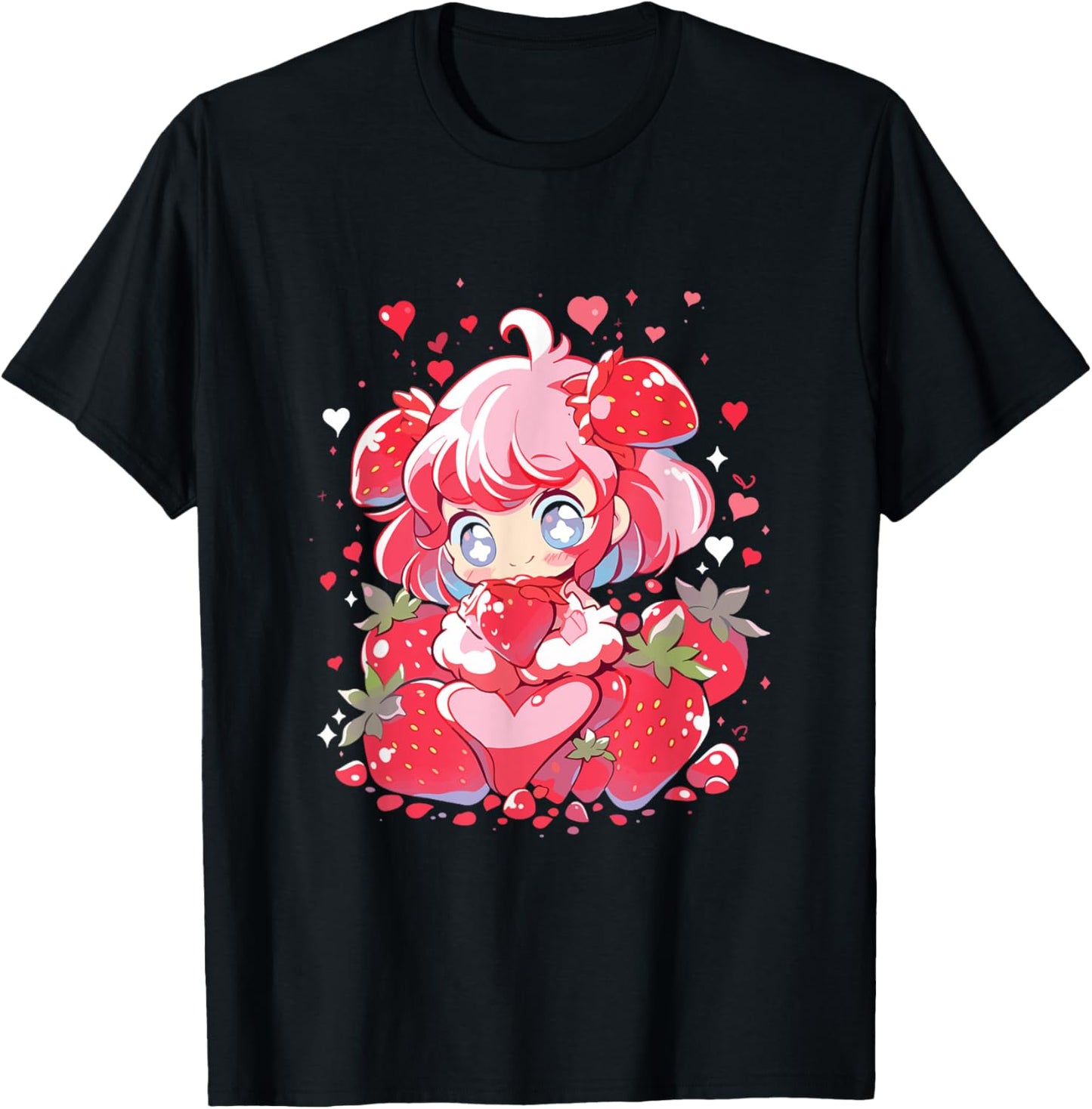 Anime Manga | Japanese Aesthetic | Kawaii Strawberry Chibi