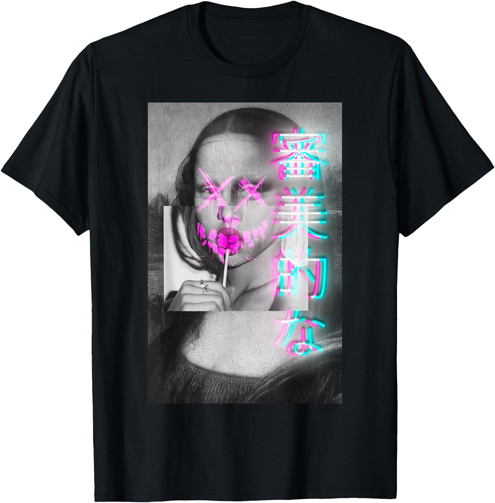 Aesthetic Vaporwave Japanese Futurism Tee Anime Retro Hentai