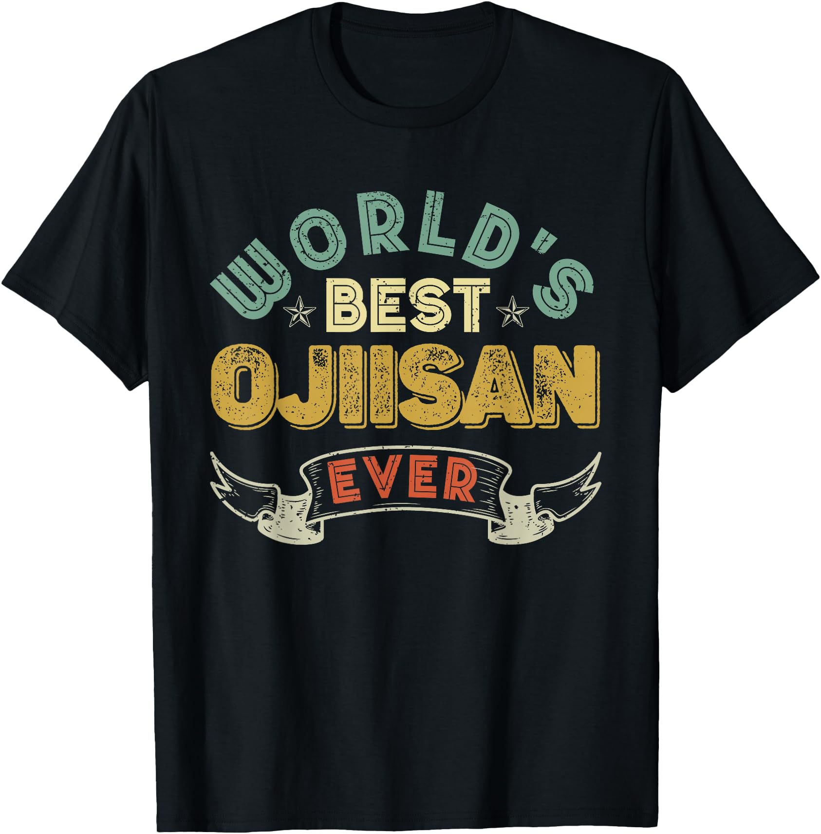 World's Best Ojiisan Ever - Funny Japanese Grandpa Mens