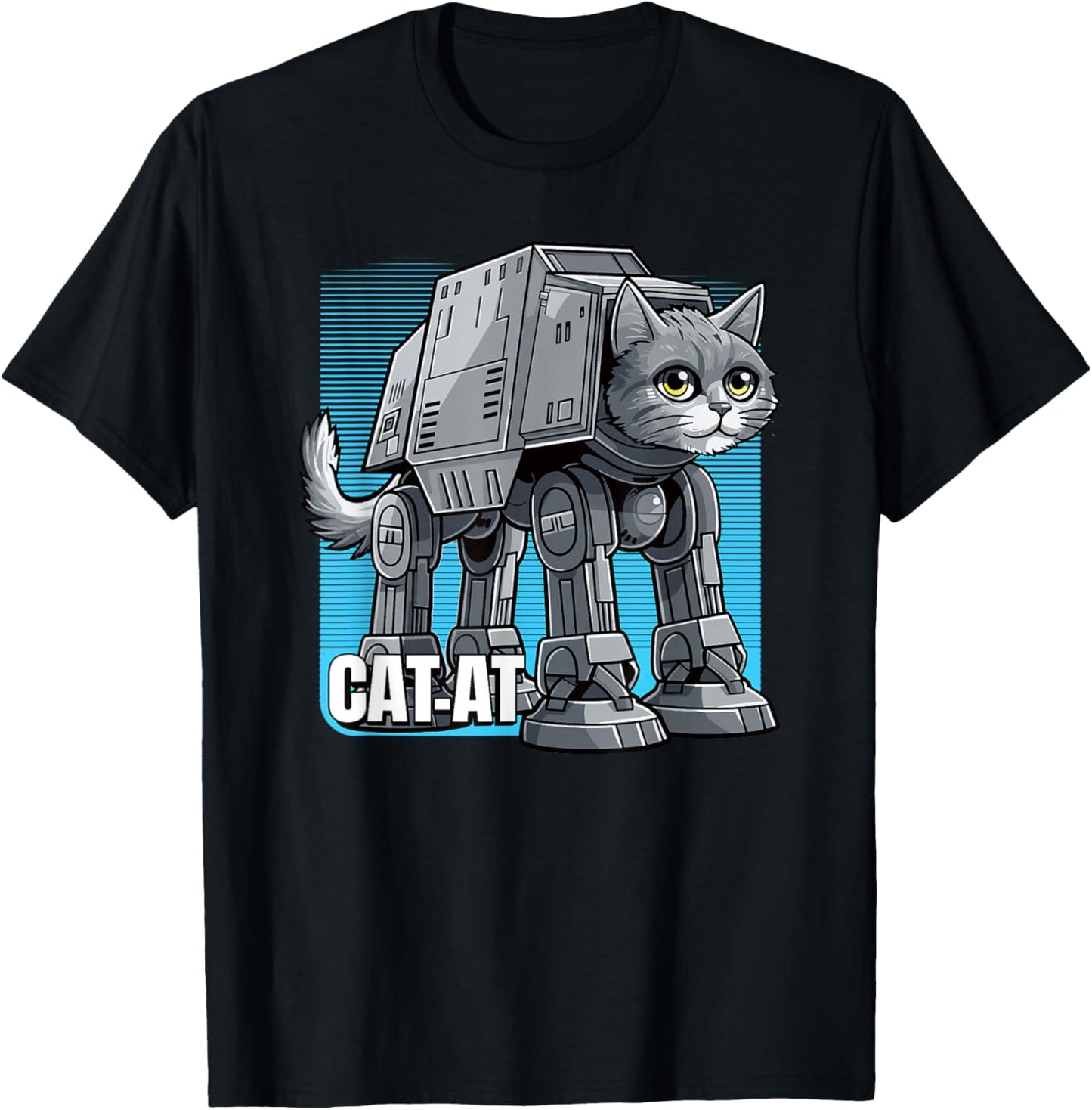 CAT-AT science fiction parody pet cat space robot sci-fi fan