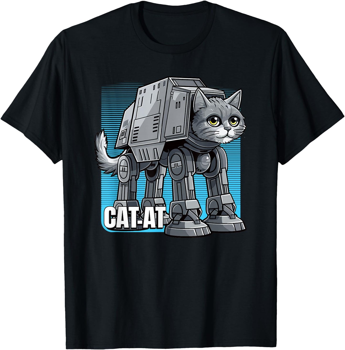 CAT-AT science fiction parody pet cat space robot sci-fi fan
