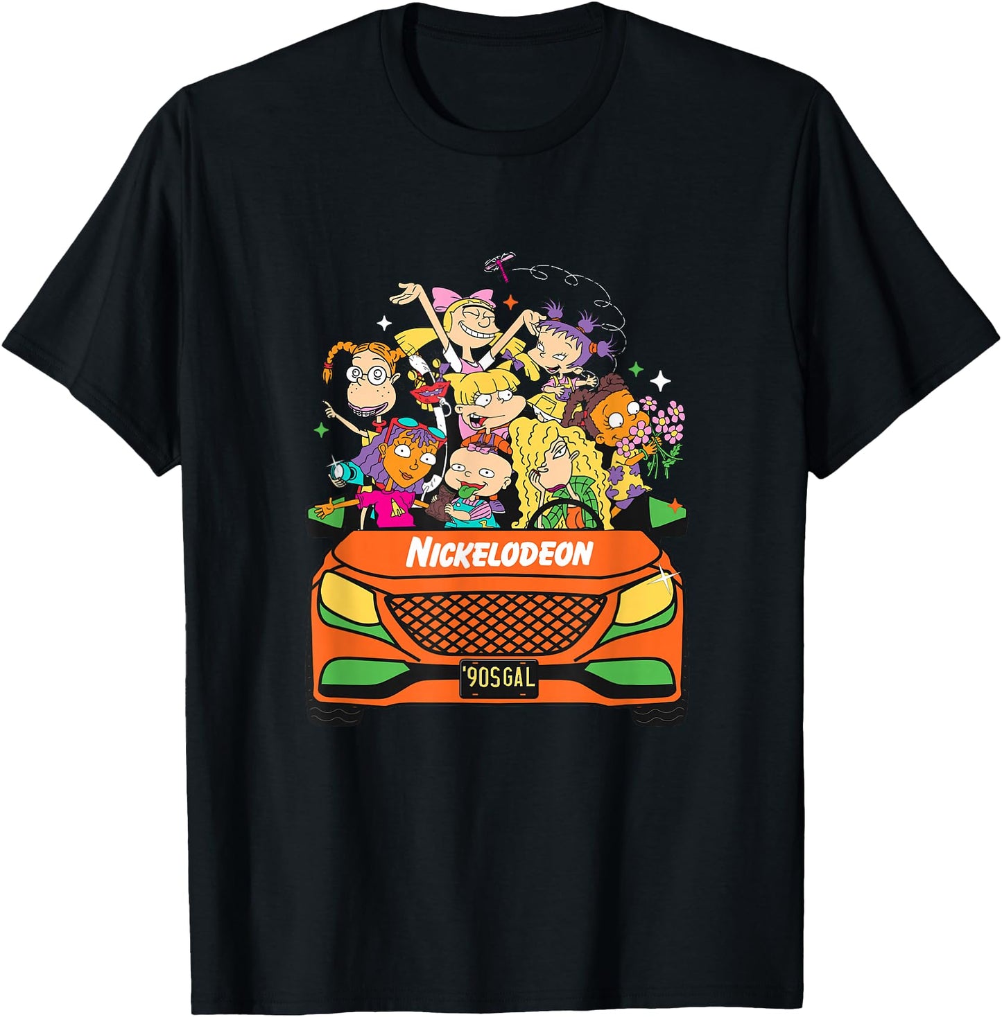 Nickelodeon Girls Road Trip Car Full Of 90s Cartoon Icons