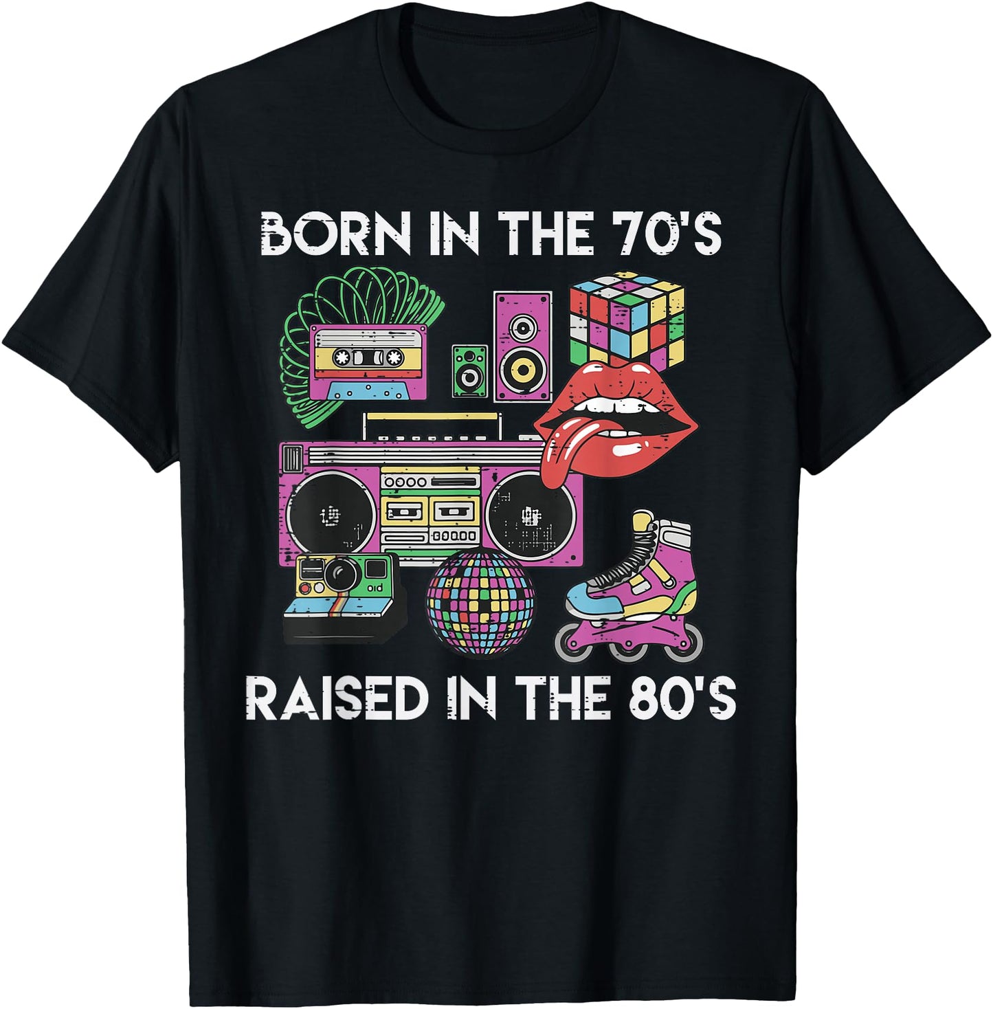 Born in 70s Raised 80s Cool Gen X Throwback Vibes Men Women