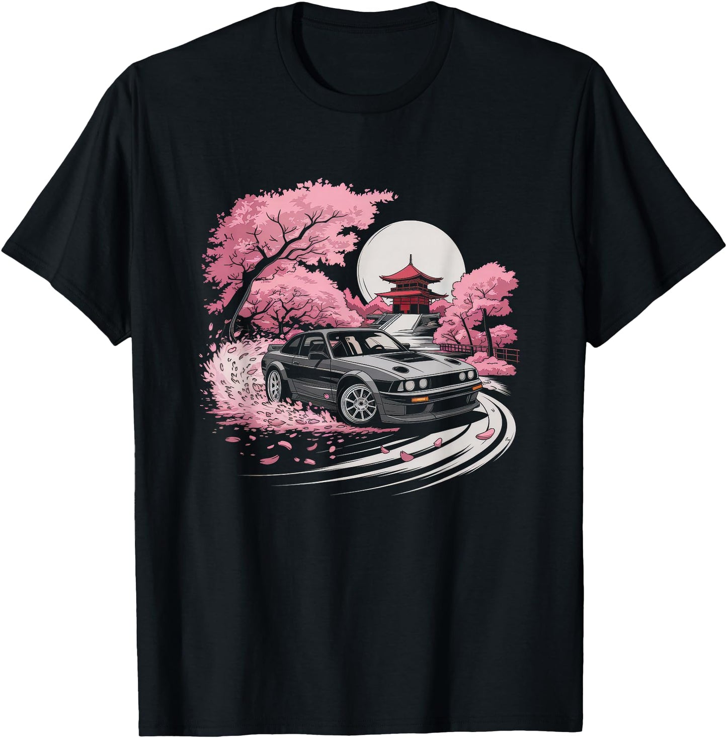 Japanese Car Tshirt Men JDM Japan Street Racing Streetwear
