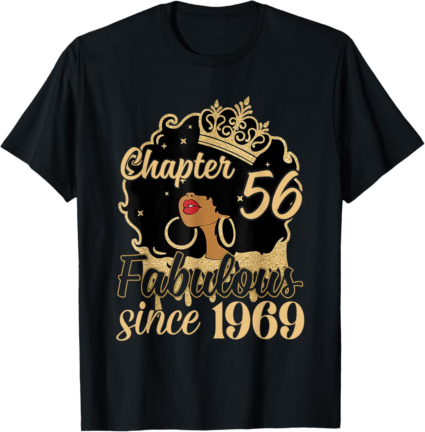 Chapter 56 Fabulous Since 1969 56th Birthday for Girls Women T-Shirt