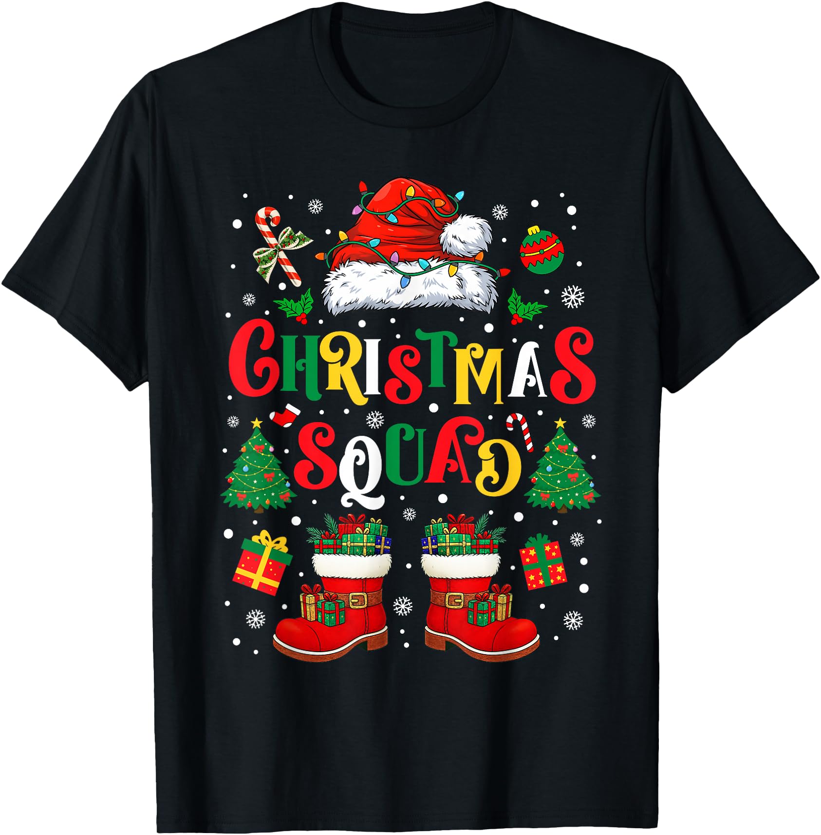 Christmas Squad Xmas PJ Christmas Pajamas Family Friend