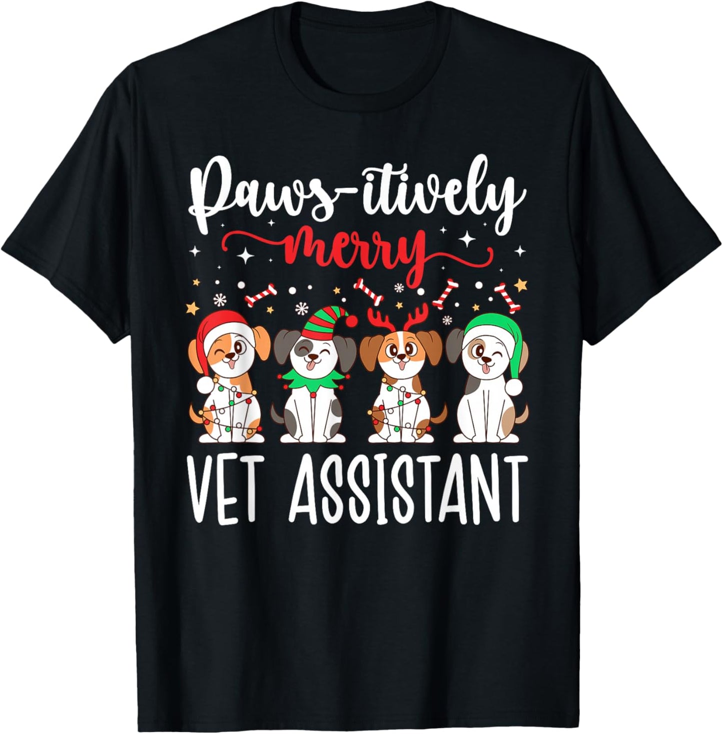 Merry Vet Assistant Christmas Veterinary Assistant Xmas