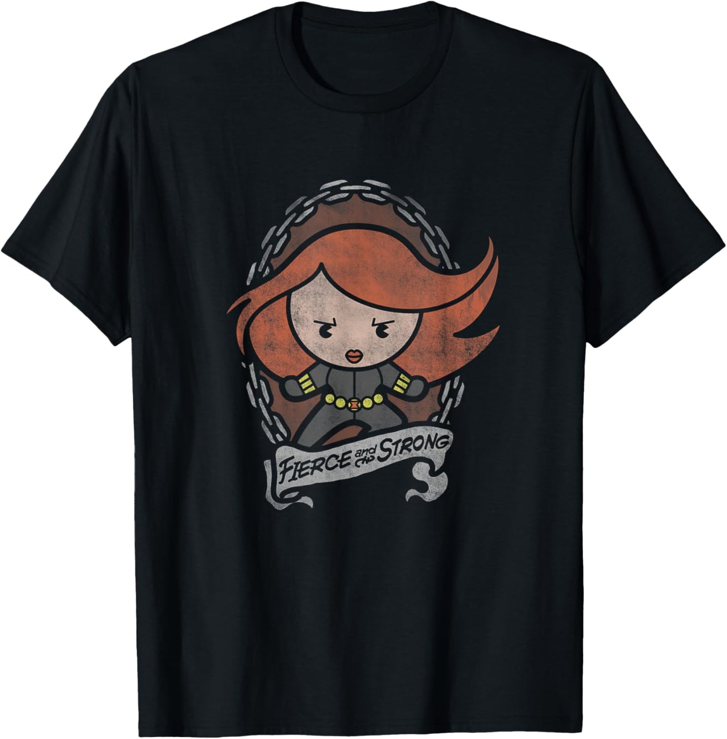 Marvel Kawaii Fierce And Strong Chibi Black Widow Vintage