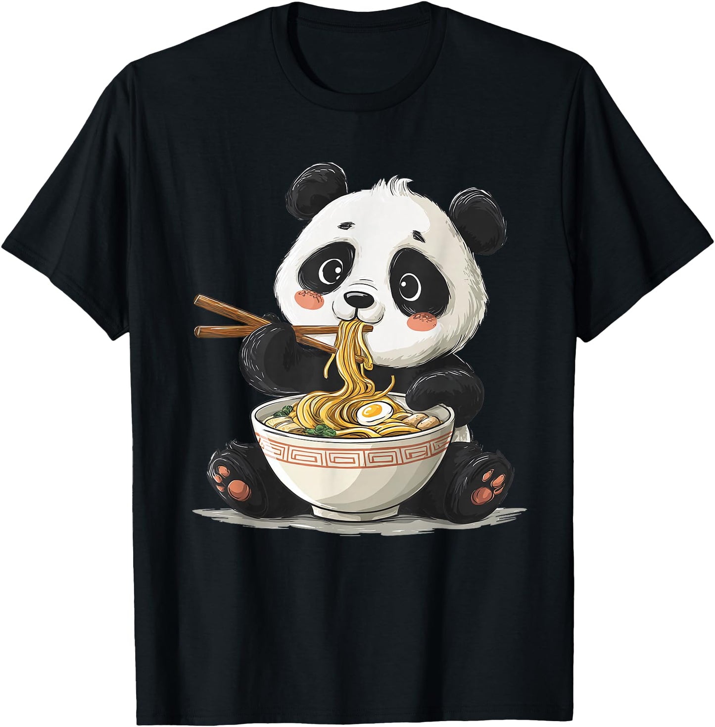 Cute Panda Ramen Japanese Anime