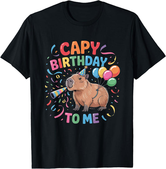 Capy Birthday to Me Capybara Birthday Bday