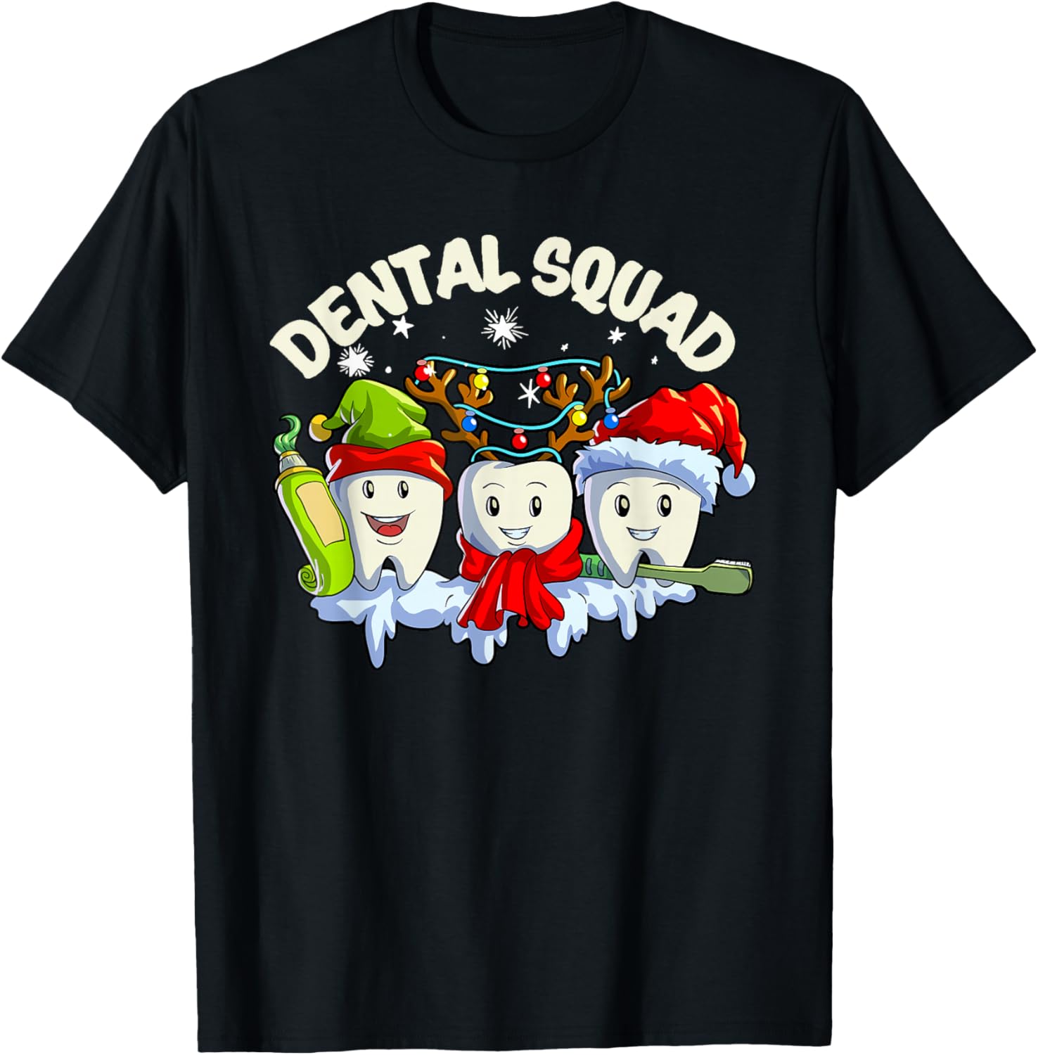 Matching Christmas Dental Squad Christmas Dentist Teeth Xmas