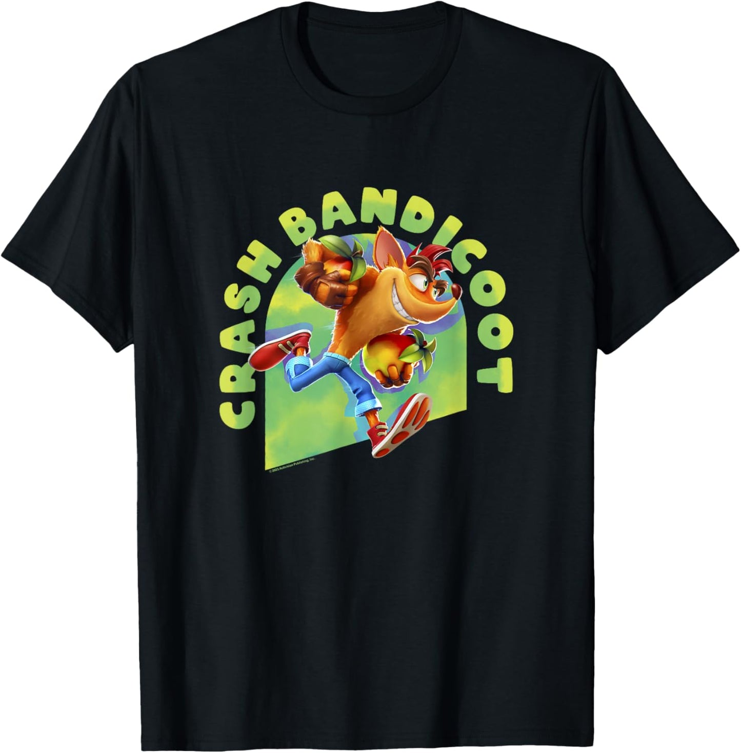 Crash Team Rumble Vintage Retro Crash Wumpa Fruit Poster