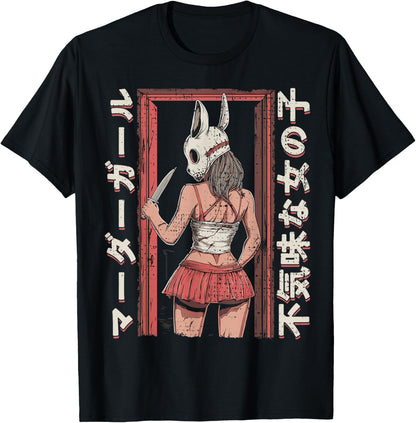 Anime Horror Bunny Aesthetic Soft Grunge Waifu Japanese Girl