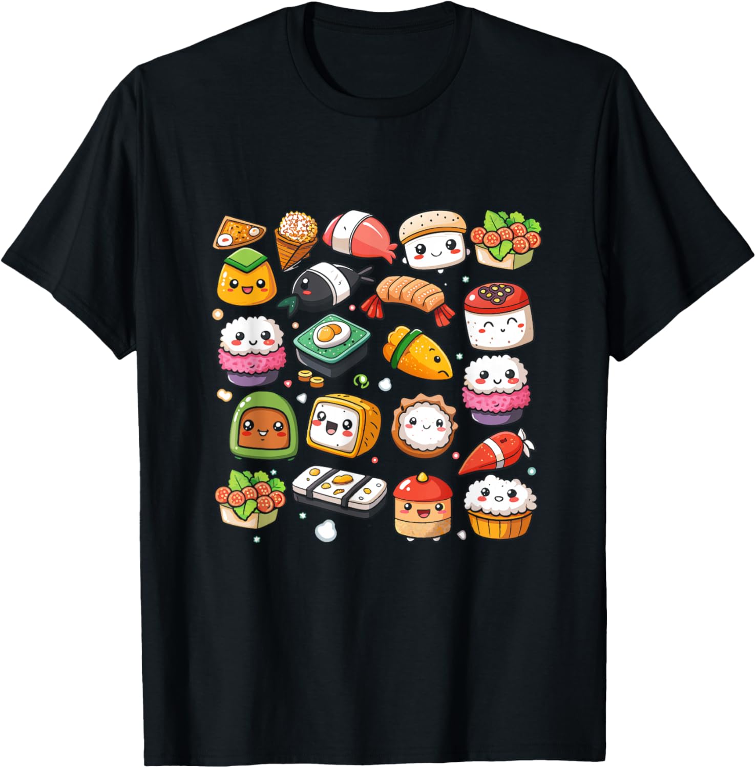 Kawaii Anime Sushi Kids Korean Food Lover Korea Culture