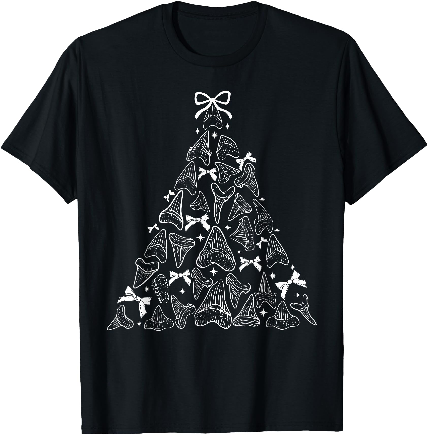 Shark Teeth Christmas Tree Marine Biology Fossil Collector