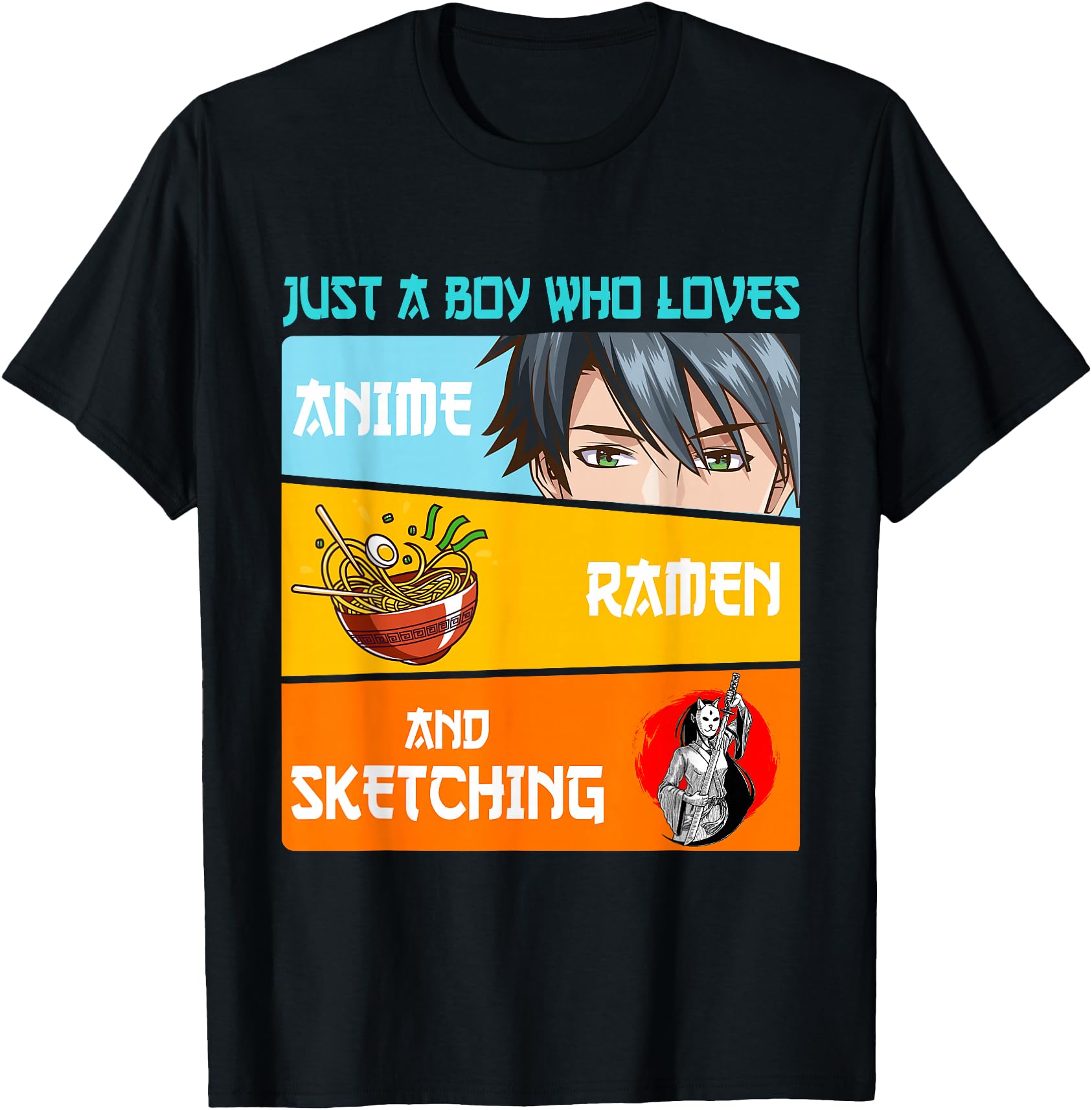 Just A Boy Who Loves Anime Ramen And Sketching Japan Anime