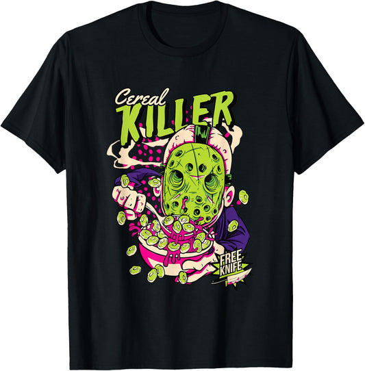 Cereal Killer | Horror Movies True Crime And Cereal Lovers T-Shirt