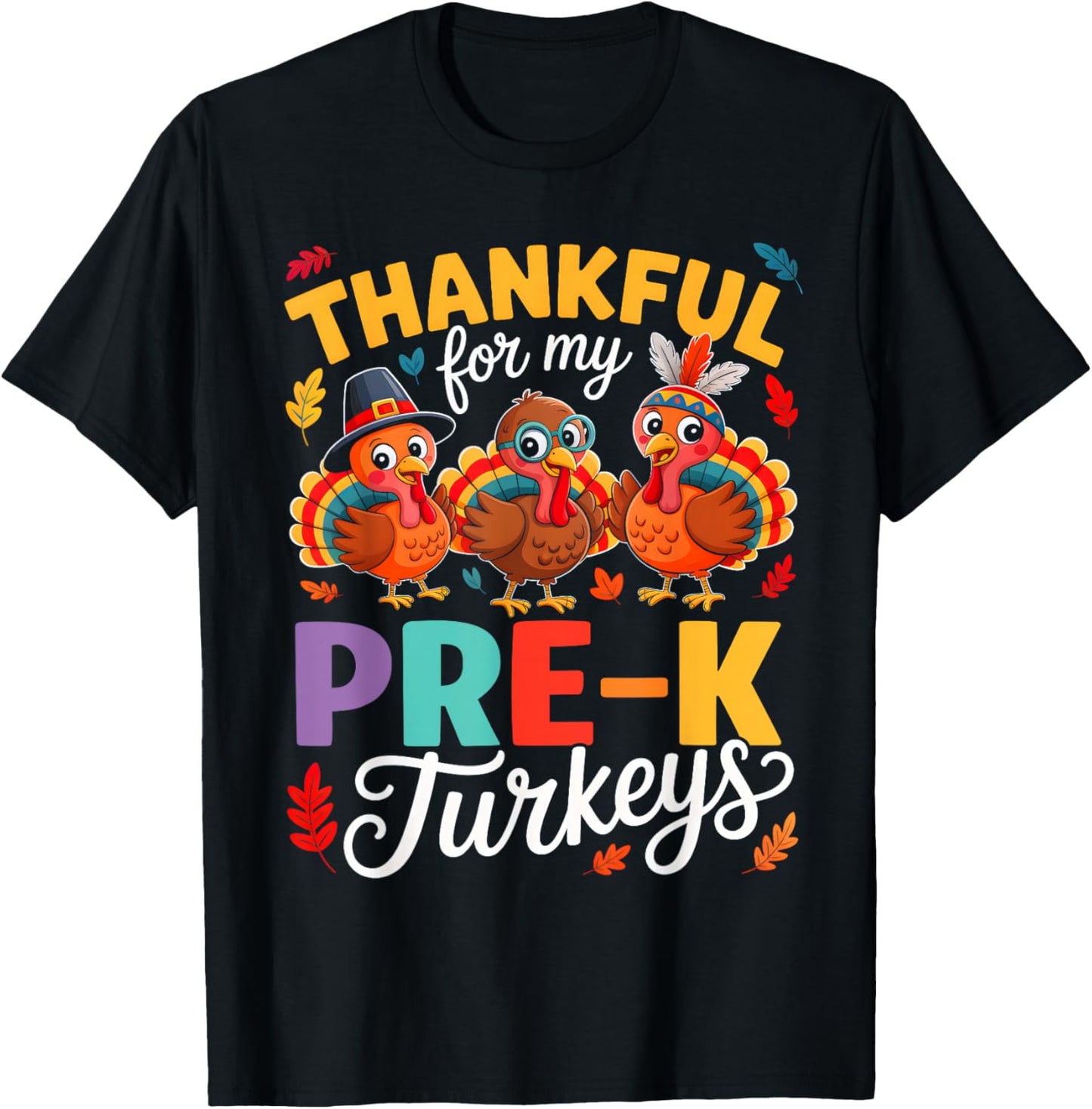 Thankful For My Pre-K Turkeys Thanksgiving Teacher Kids Fall