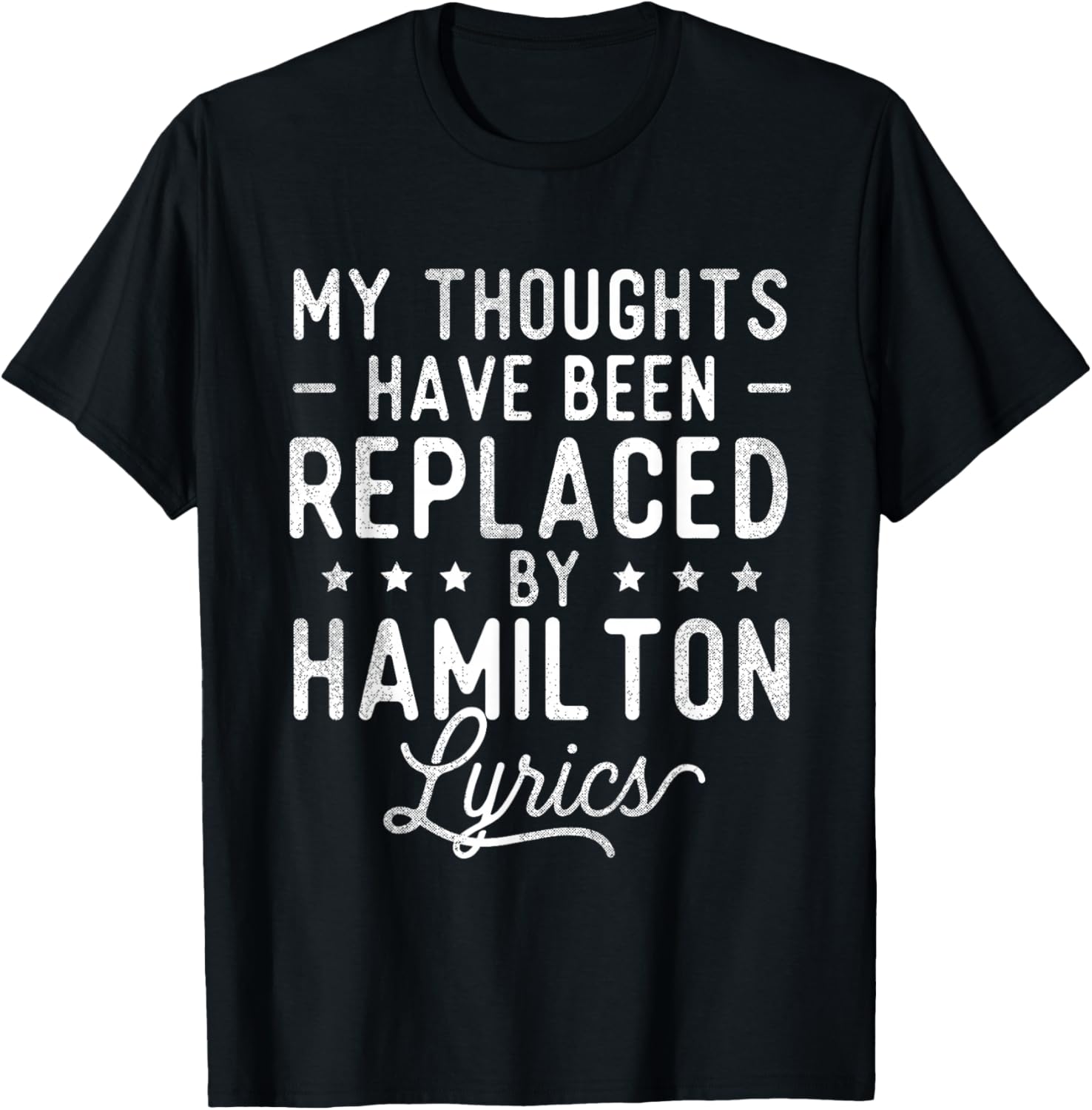 My Thoughts Have Been Replaced By Lyrics - Theatre Musical