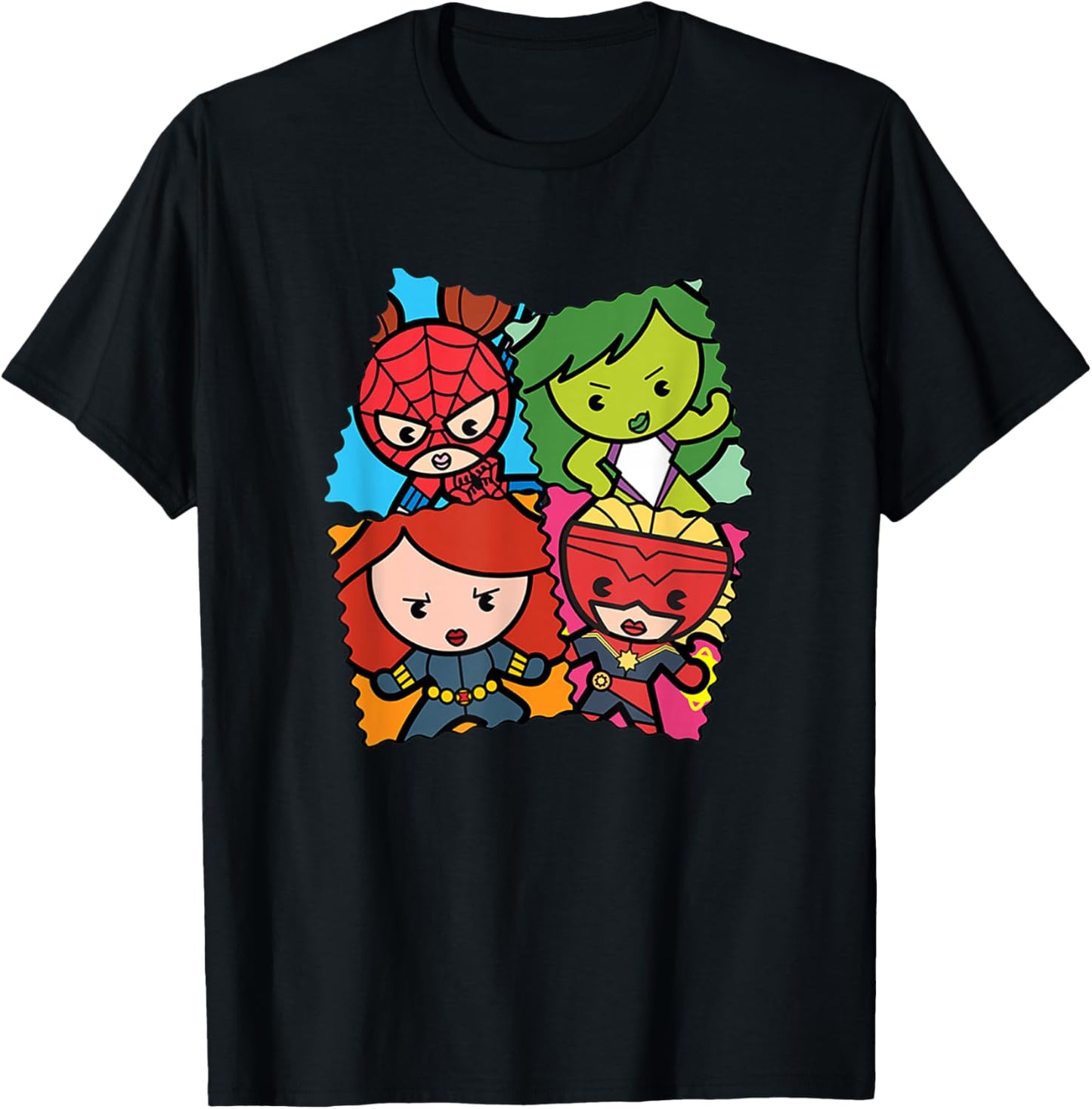 Marvel Kawaii Girl Power Chibi Super Heroines Poster