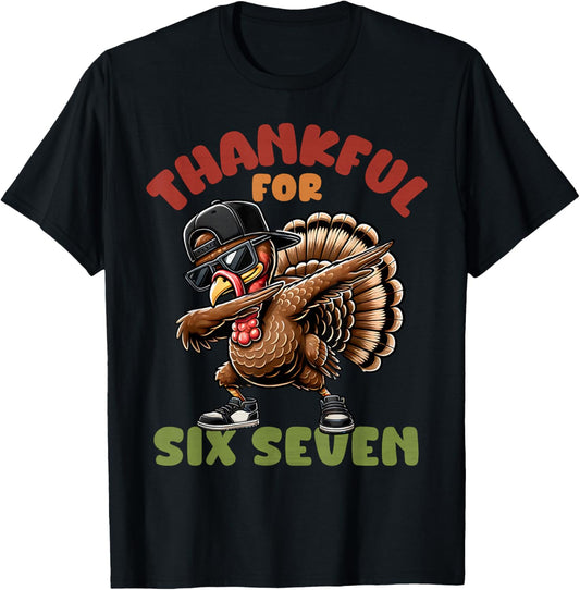 67 Thanksgiving Funny Six Seven Meme Brainrot Turkey Boys