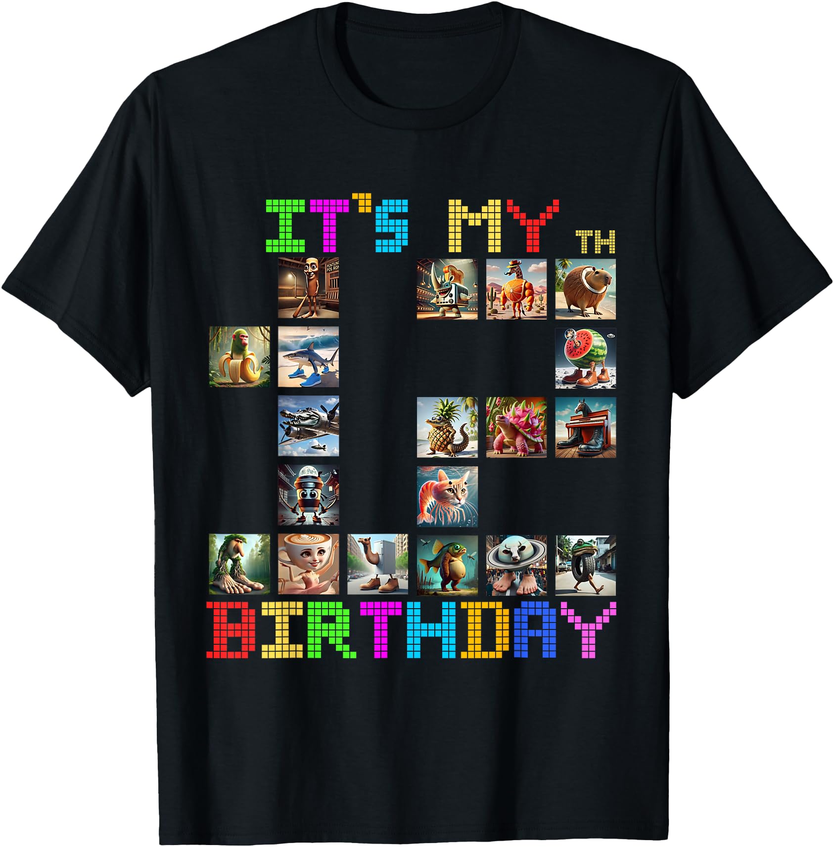 It's My 12th Birthday Funny Italian Brainrot Meme Boys Girls