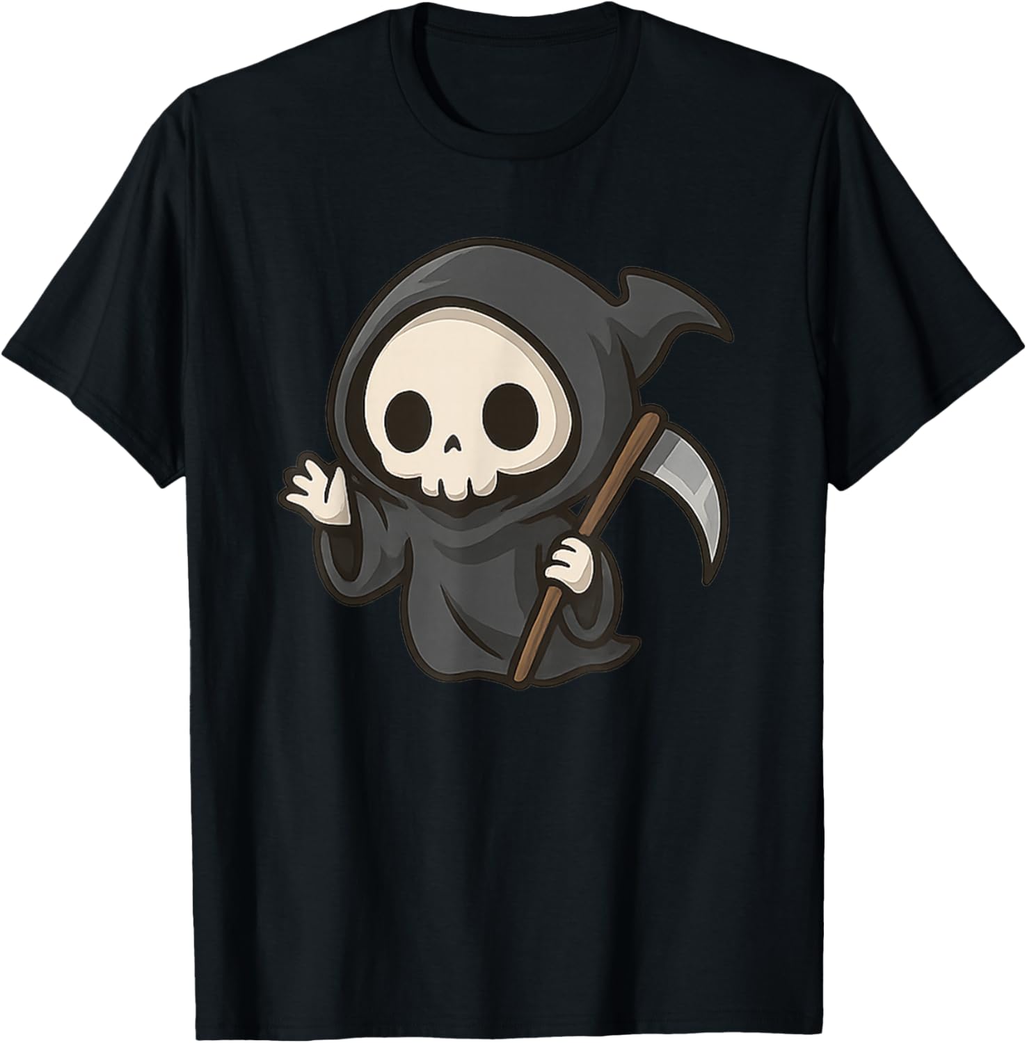 Cute Halloween Chibi Grim Reaper