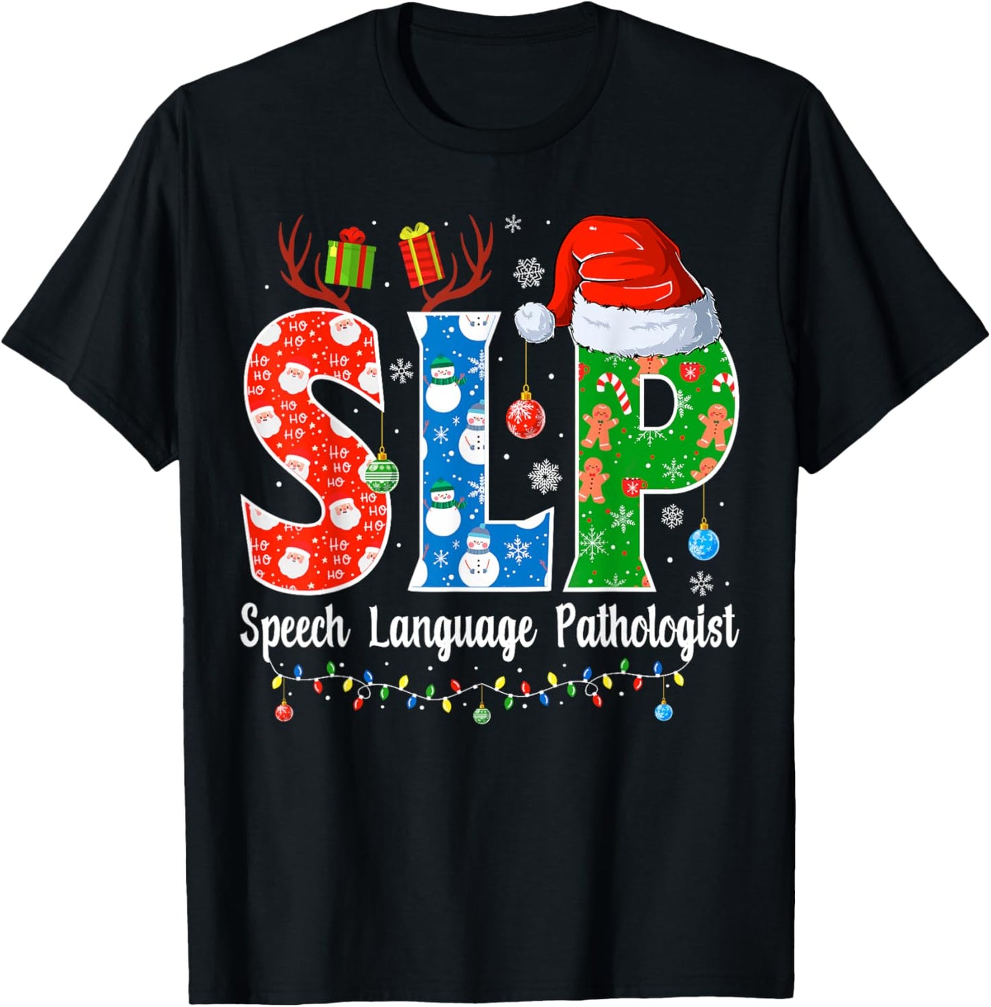 SLP Christmas Speech Language Pathologist Christmas SLP