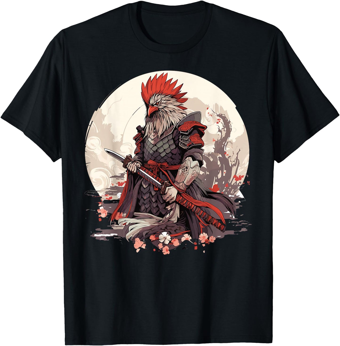 Samurai Chicken Warrior Japanese Ninja Chicken Kawaii