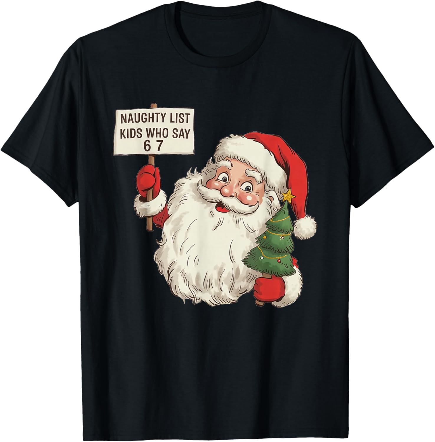Naughty List Kids Who Say 67 Christmas Six Seven Christmas