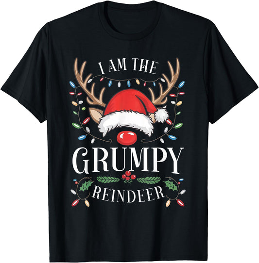 Christmas Family I Am The Grumpy Reindeer