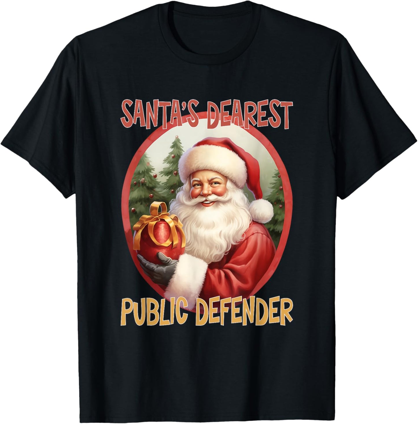 Public Defender Christmas Holiday Love Xmas