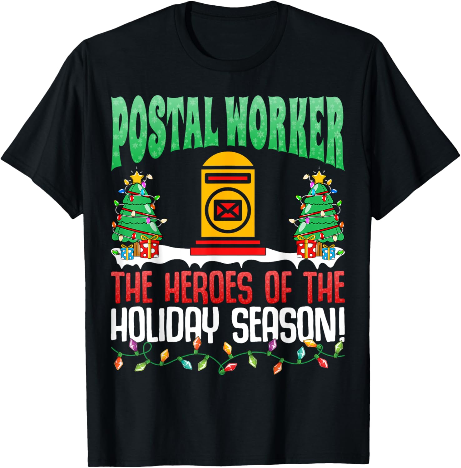 Postal Worker The Heroes of Holiday Season Postman Christmas