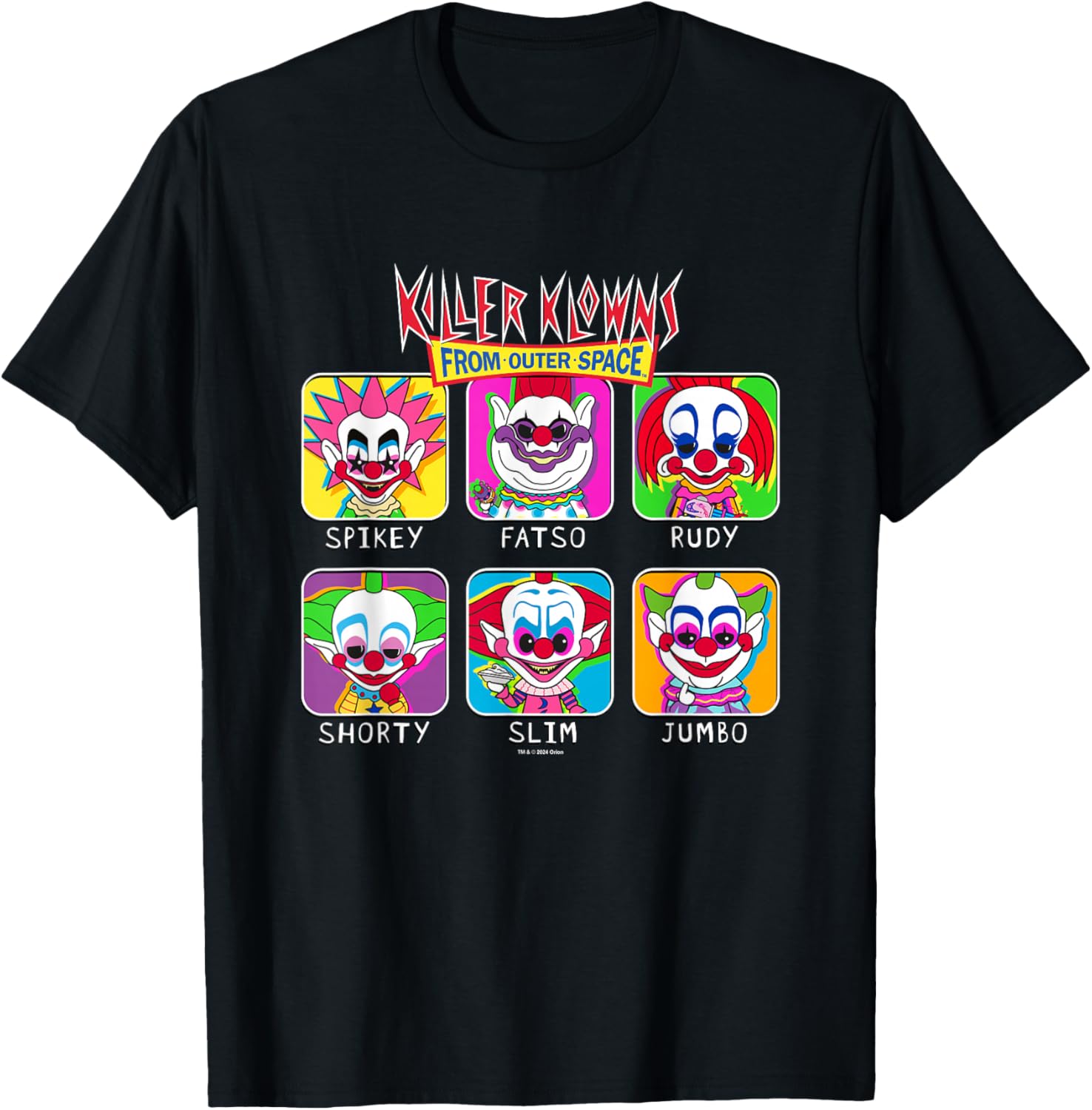 Killer Klowns from Outer Space Chibi Clown Faces Portraits