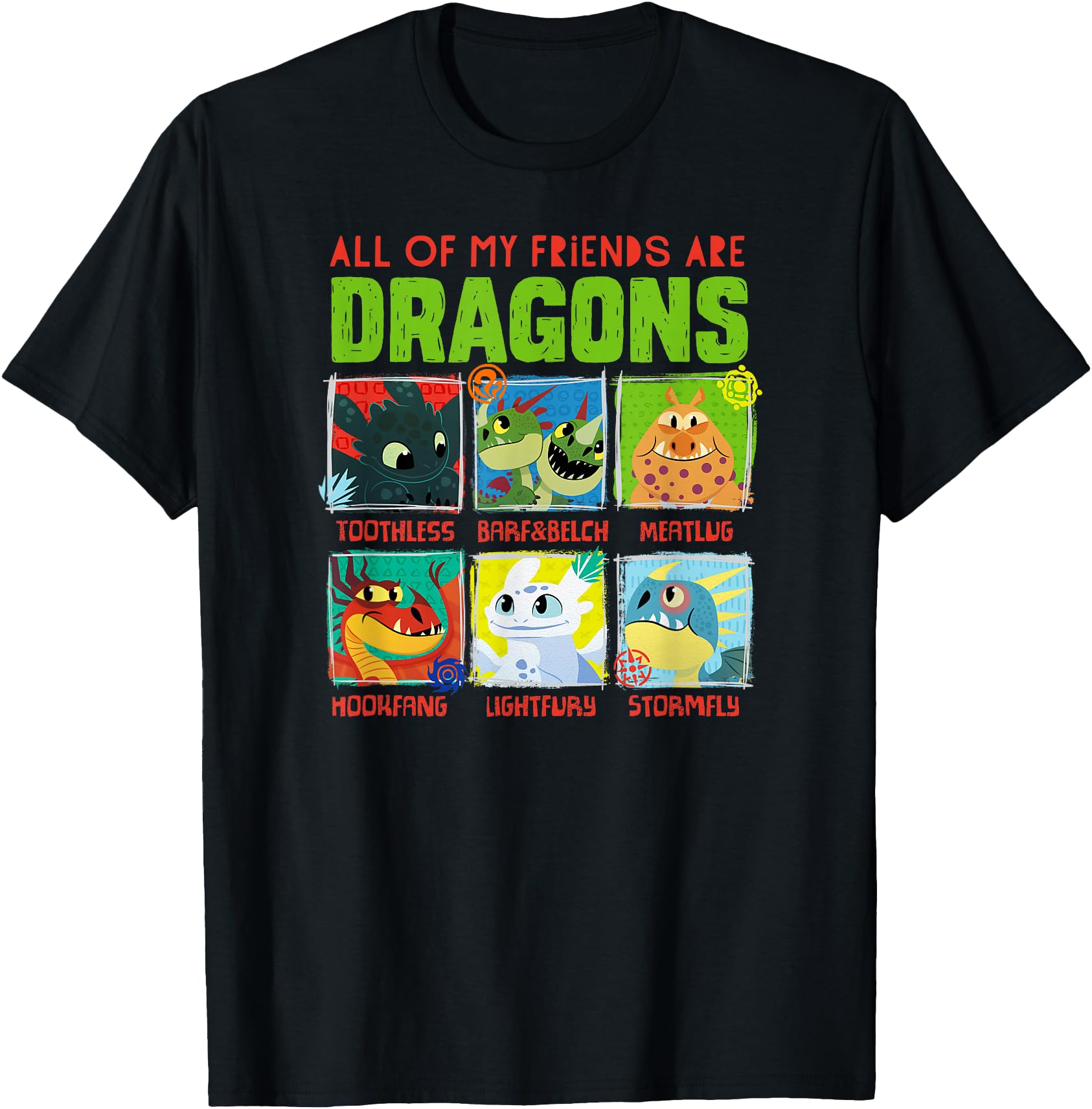 How To Train Your Dragon 3 Hidden World Dragon Friends