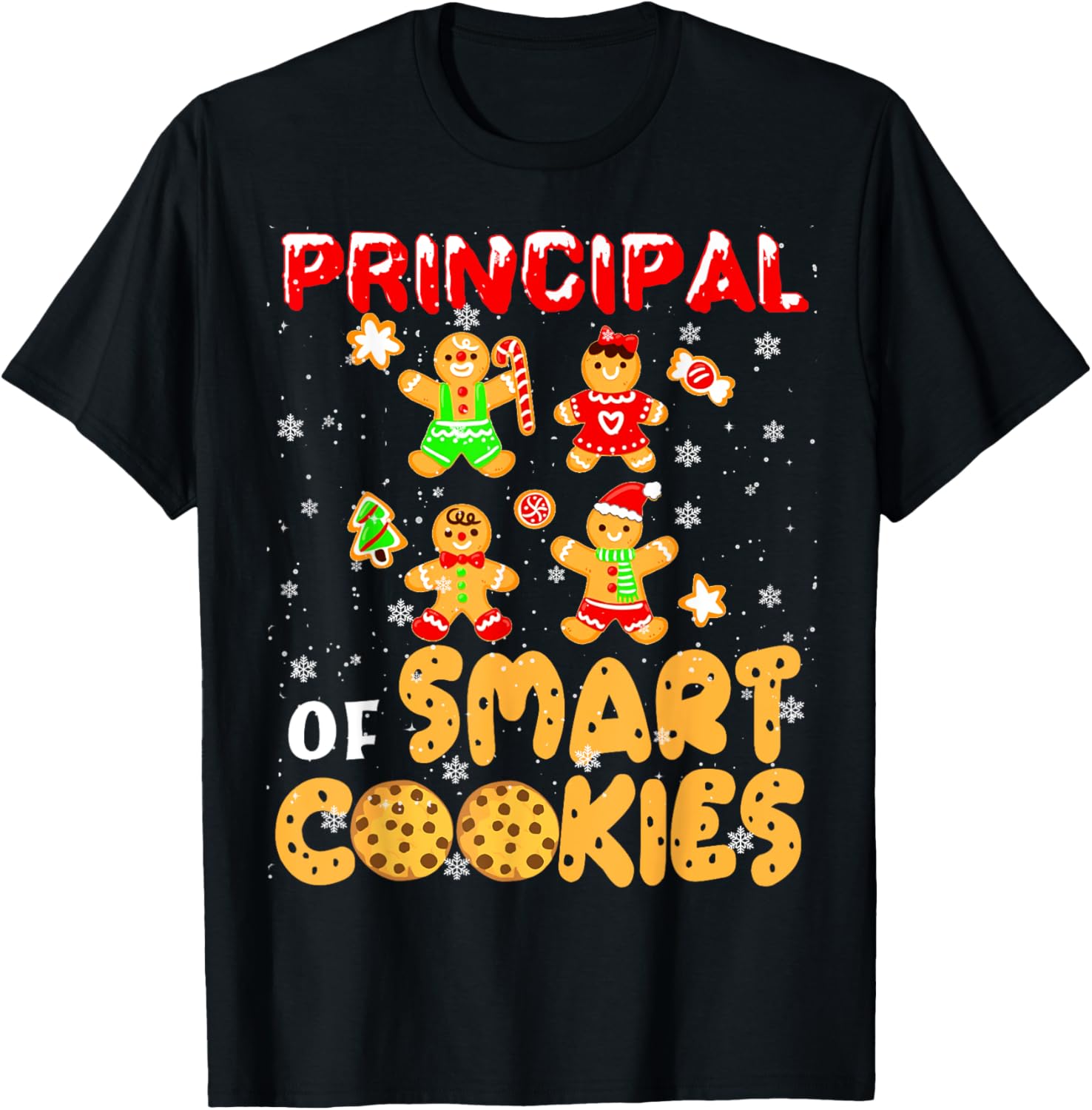 Principal Of Smart Cookies Gingerbread Man Principal Xmas