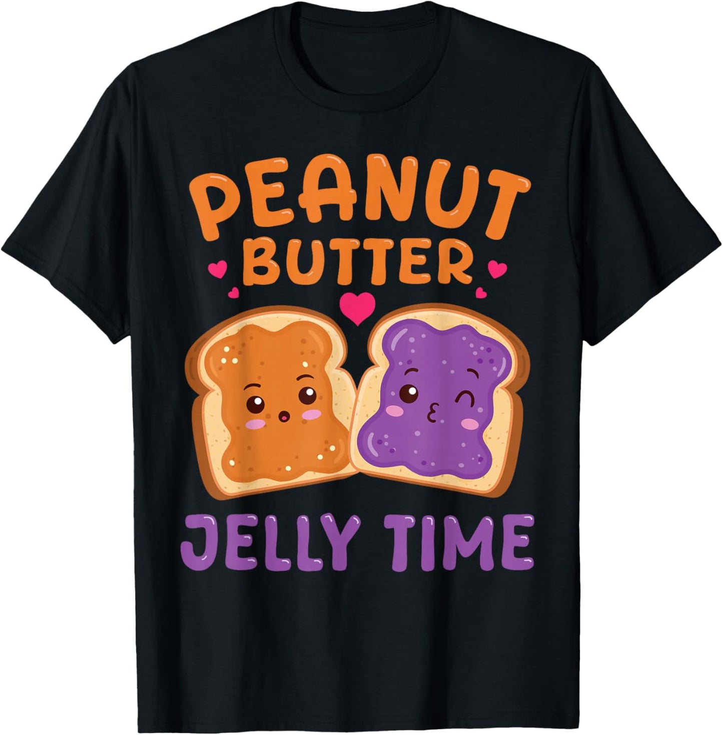 Peanut Butter-Jelly Time Funny Matching Couple Best Friend