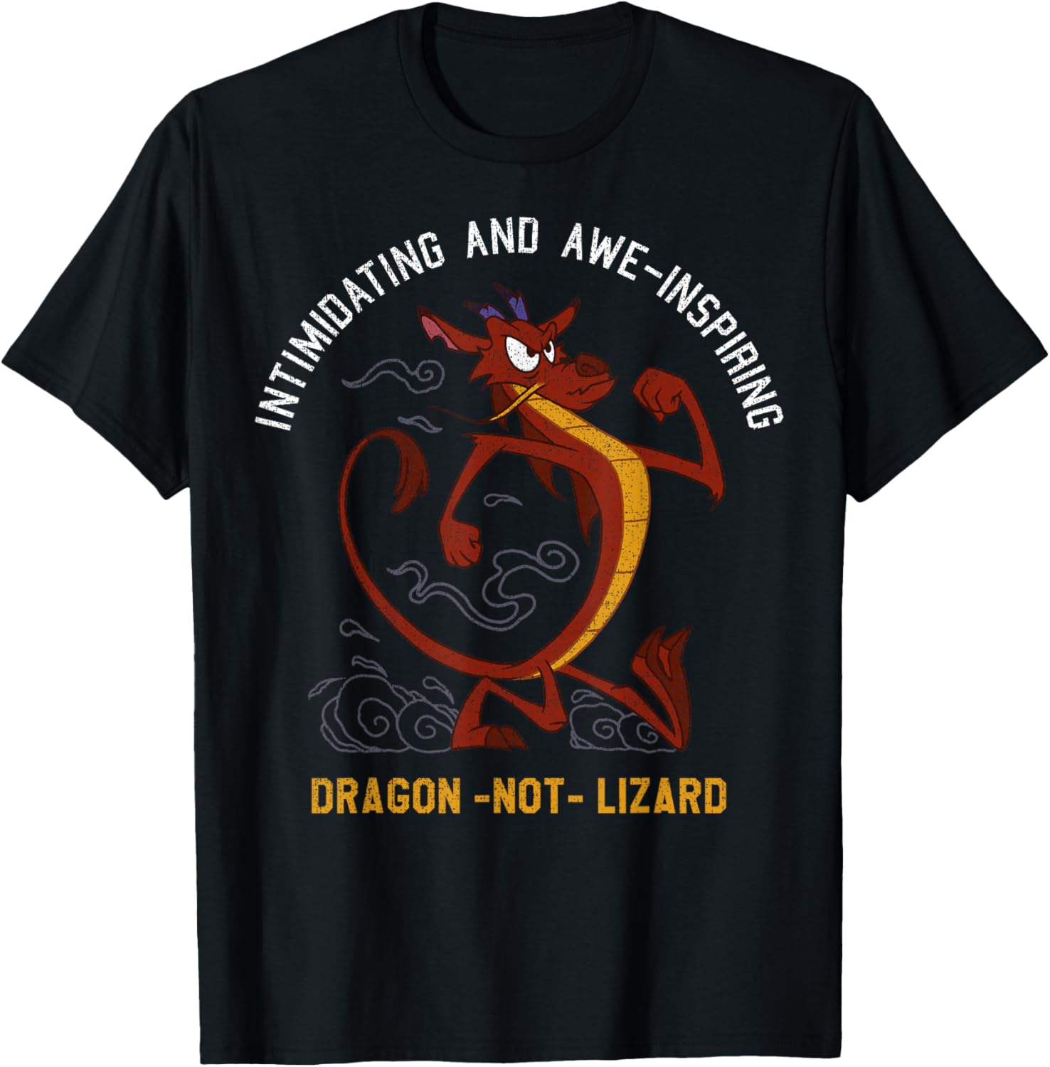 Disney Mulan Mushu Dragon Not Lizard Portrait