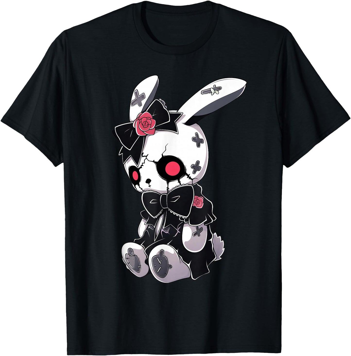 Kawaii Rabbit Goth Bunny Cute E-Girl Gothic Outfit Grunge