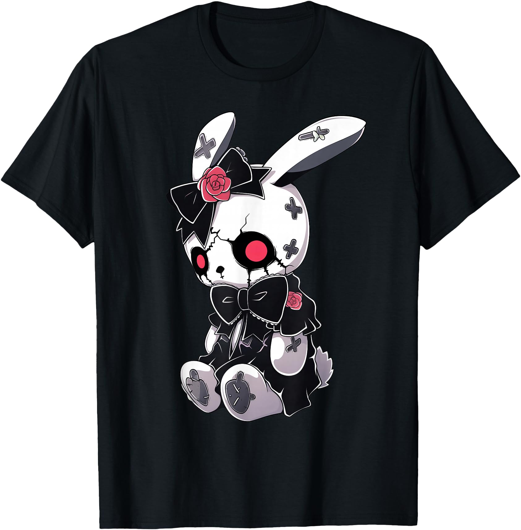 Kawaii Rabbit Goth Bunny Cute E-Girl Gothic Outfit Grunge