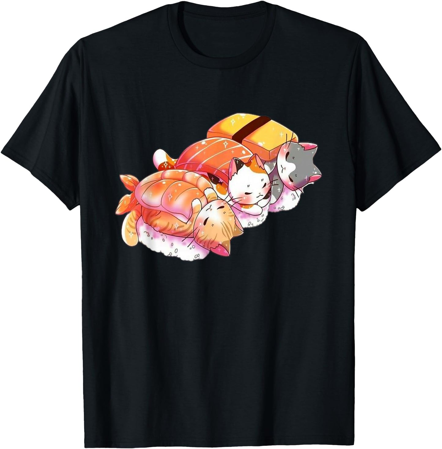 Kawaii Cute Cats Sushi Otaku Japanese
