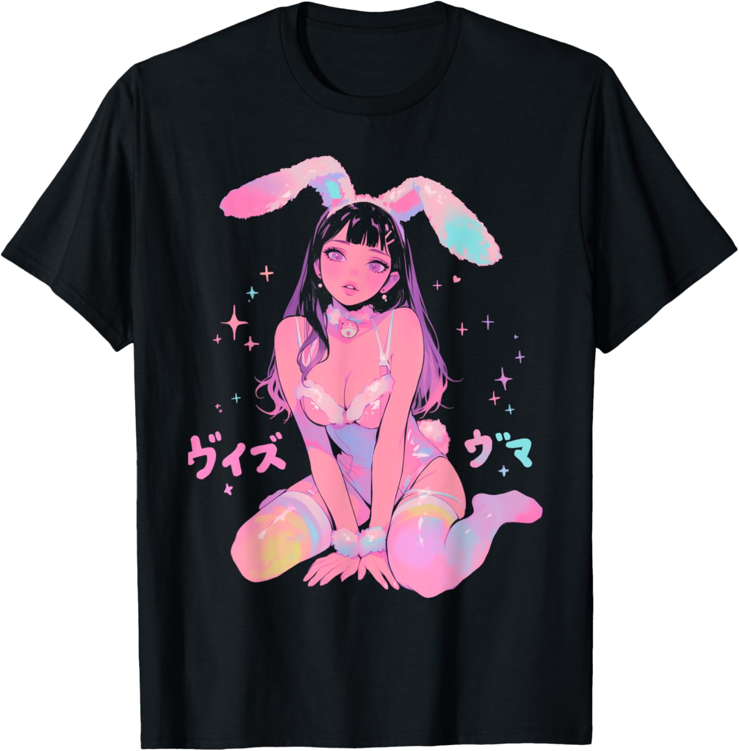 Techwear Harajuku Bunny Girl Anime Manga Waifu Cute Cool