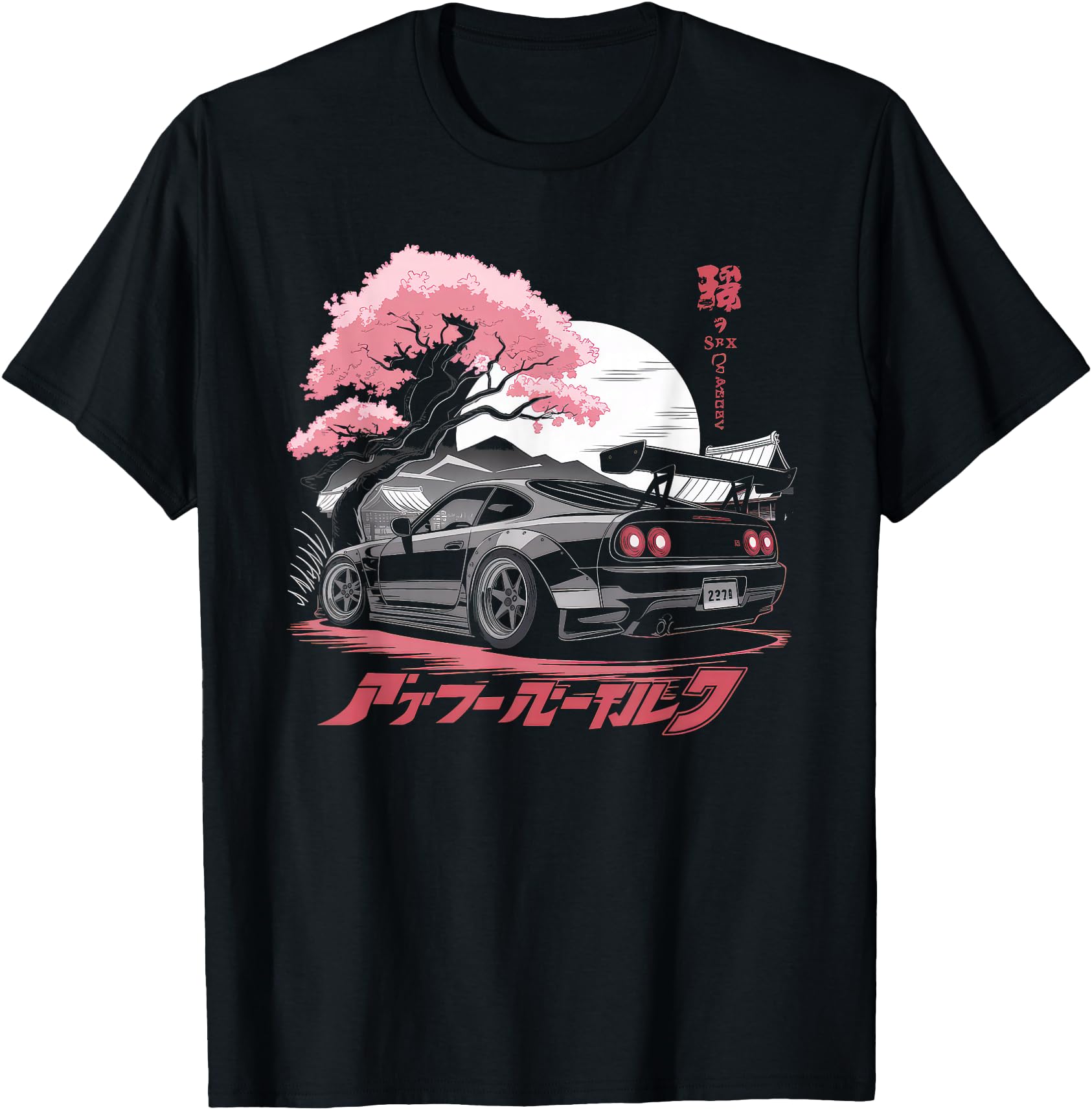 Japanese Car Tshirt Men JDM Japan Street Racing Streetwear
