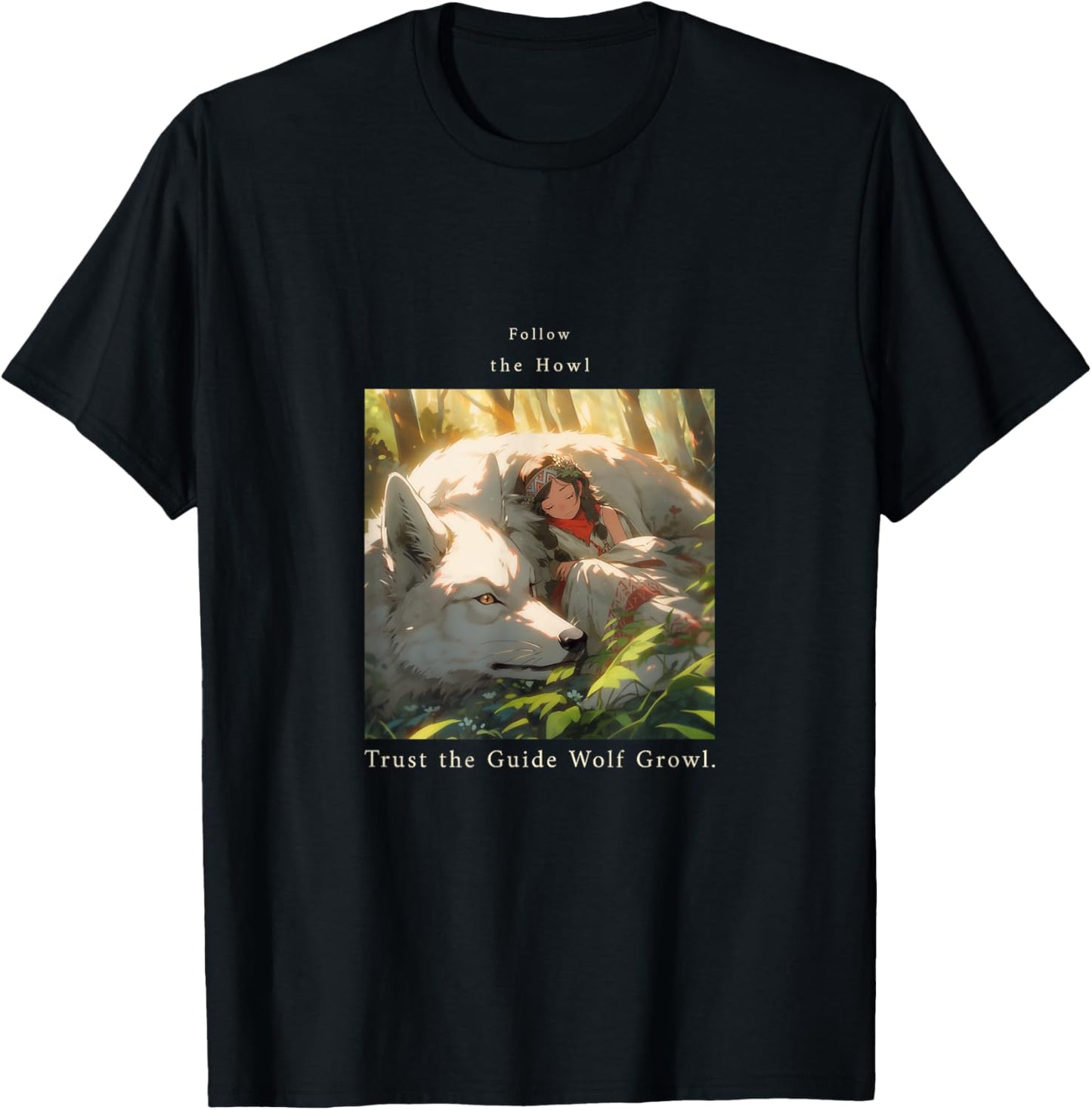 Follow the Howl, Trust the Guide Wolf Growl wolf rain anime