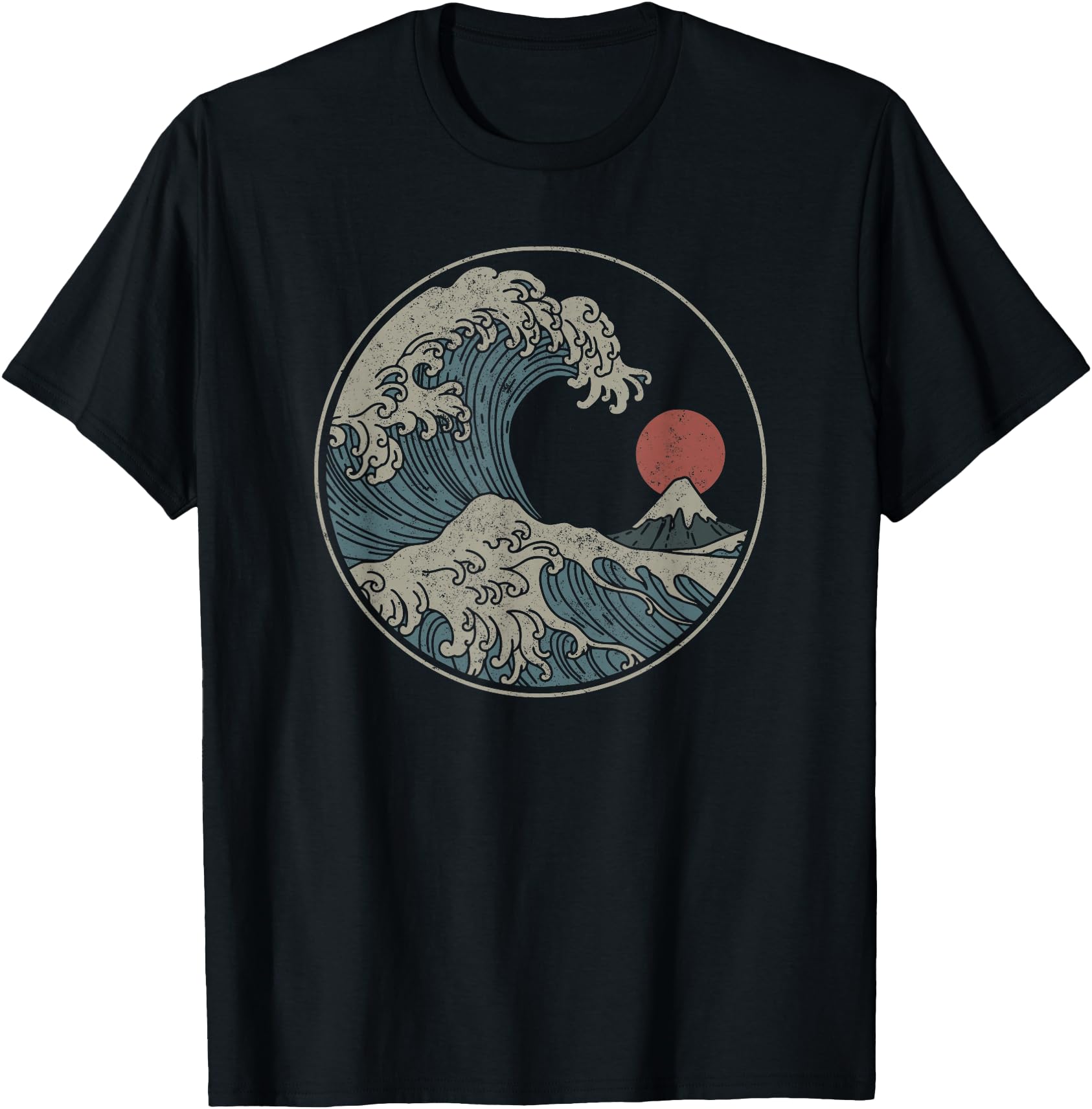 Great Wave off Kanagawa Japanese Art Aesthetic Tsunami boys