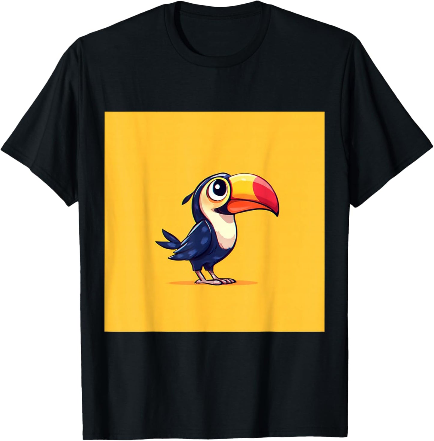 Sweet, Playful, Overly Cute Chibi Style Cute Toucan