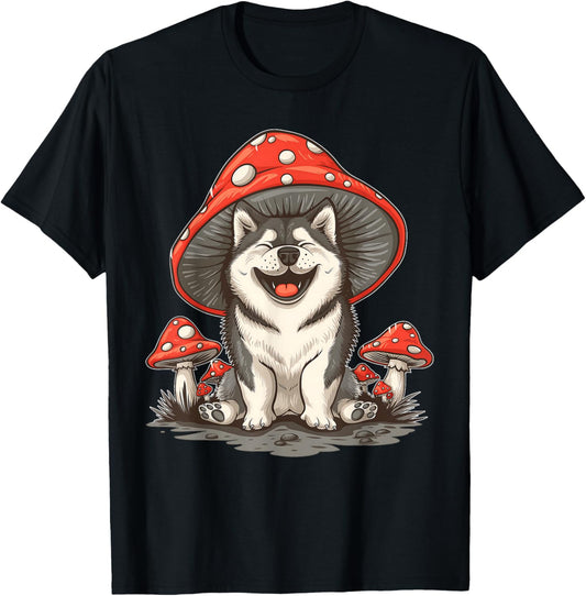 Alaskan Malamute Dog Cute Kawaii Cottagecore Aesthetic Chibi