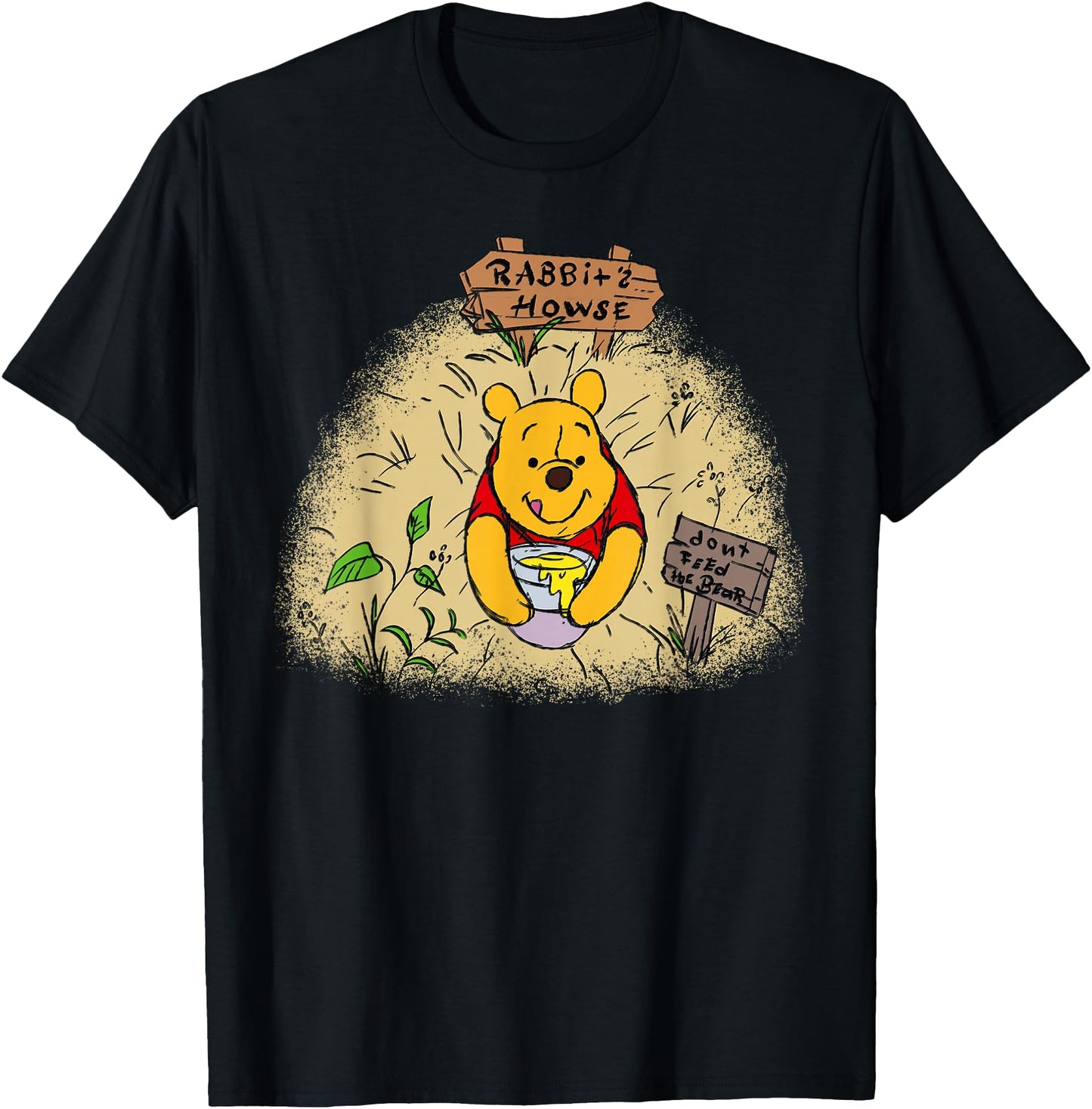 Disney Winnie the Pooh Rabbit's House Don't Feed the Bear