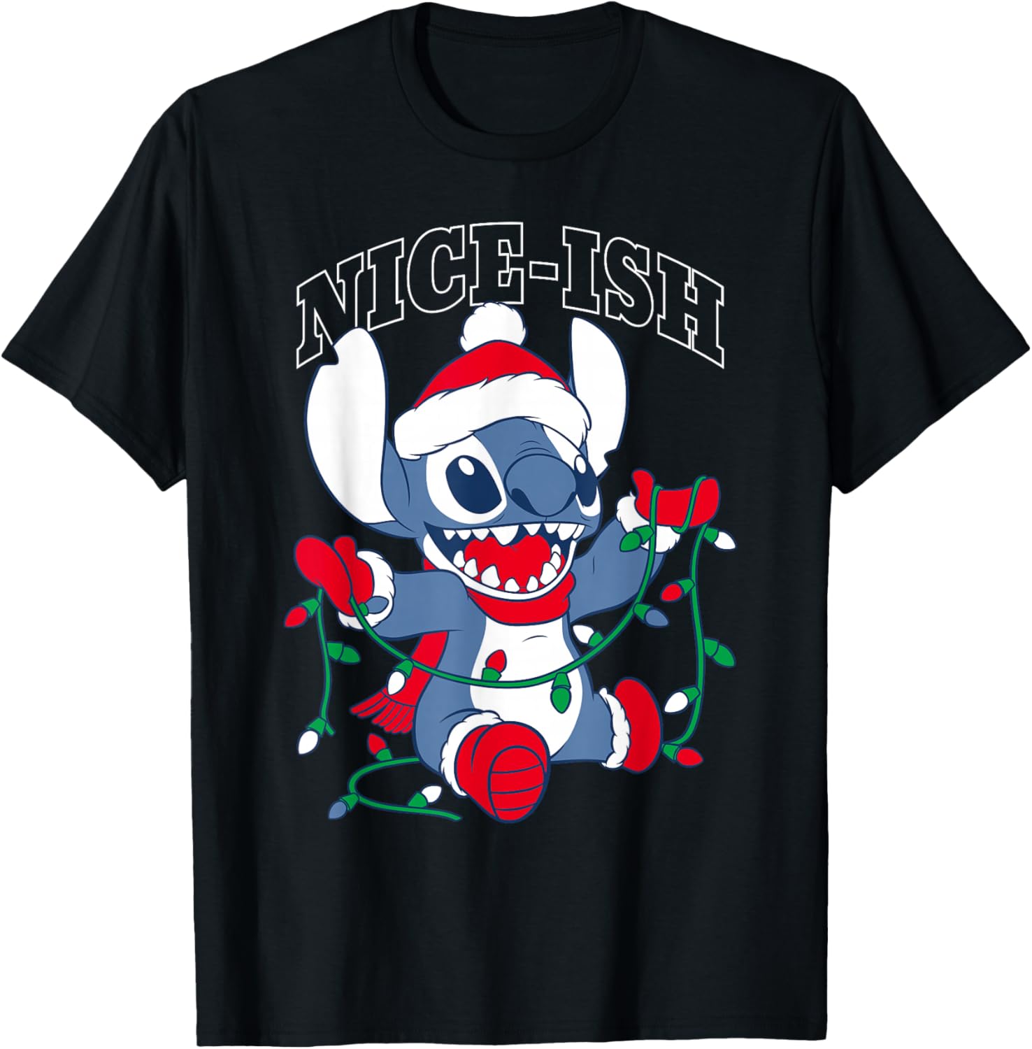 Disney Lilo & Stitch Christmas Season Nice-ish Poster
