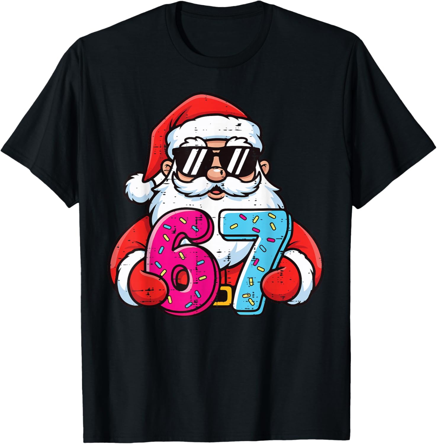 Santa 67 Meme 6 7 Christmas Six Seven Xmas Men Women Kids